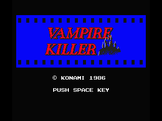 Vampire Killer screenshot 3 for MSX2